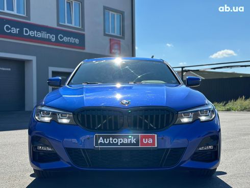 BMW 3 серия 2019 синий - фото 2