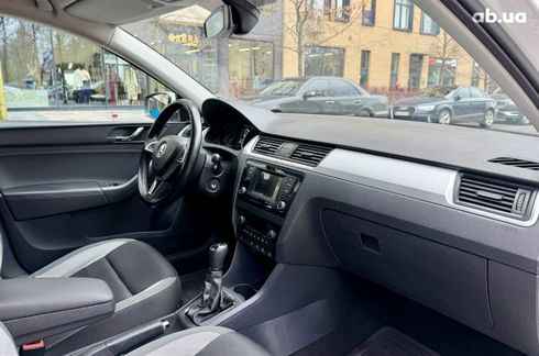 Skoda Rapid 2016 белый - фото 10