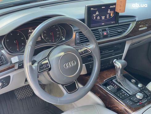 Audi A6 2014 серый - фото 16