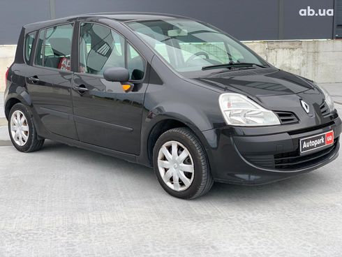 Renault Modus 2009 черный - фото 3