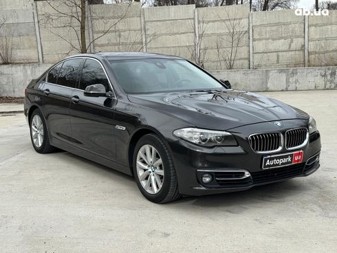 BMW 5 серия 2013 коричневый - фото 8