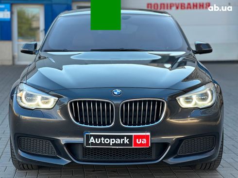 BMW 5 серия 2015 серый - фото 2