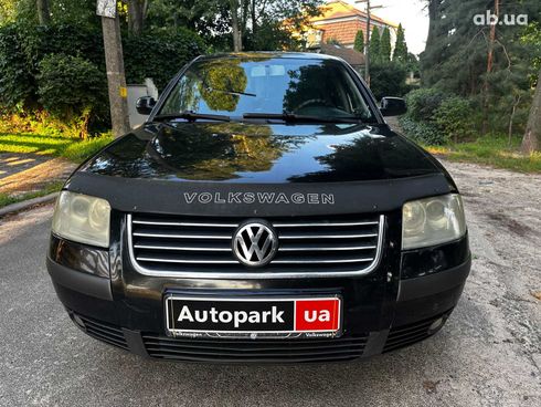 Volkswagen Passat 2003 черный - фото 2