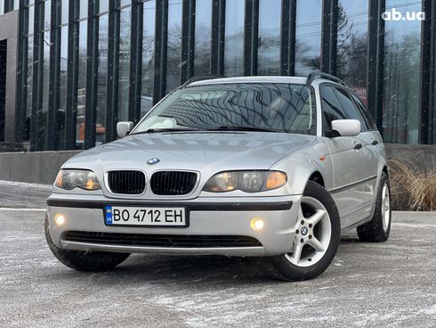 BMW 3 серия 2002 серый - фото 12