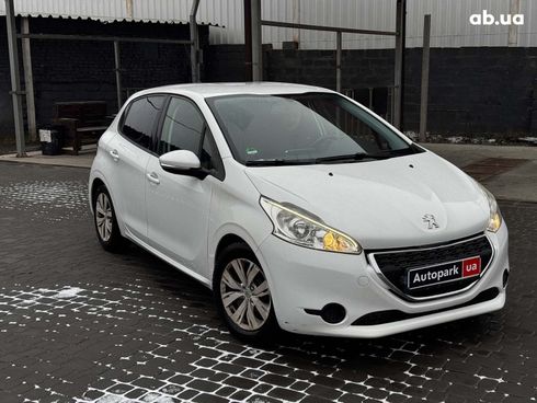 Peugeot 208 2013 белый - фото 3