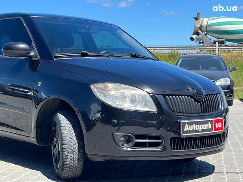 Skoda Fabia 2008 черный - фото 4