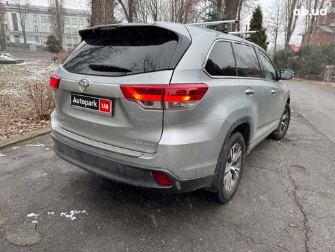 Toyota Highlander 2018 серый - фото 6