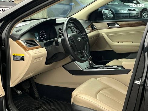 Hyundai Sonata 2015 черный - фото 43