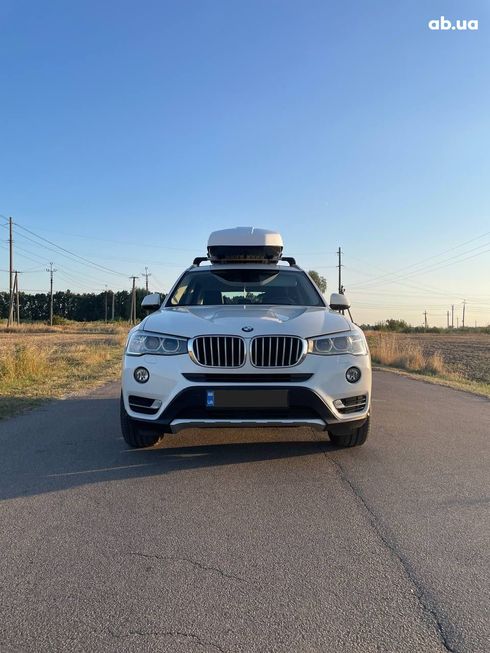 BMW X3 2016 белый - фото 2