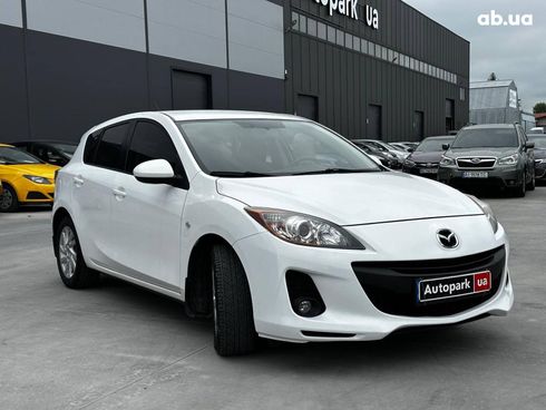 Mazda 3 2012 белый - фото 14