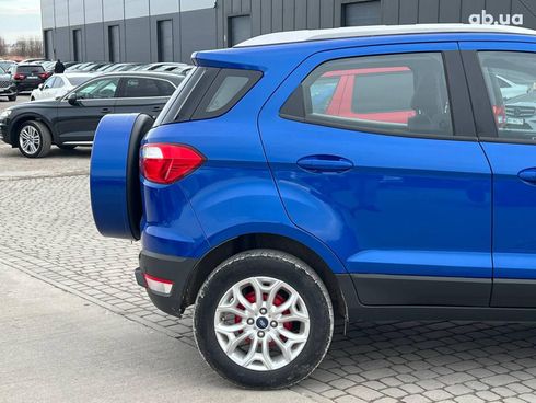 Ford EcoSport 2014 синий - фото 7