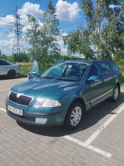 Skoda Octavia 2008 зеленый - фото 7