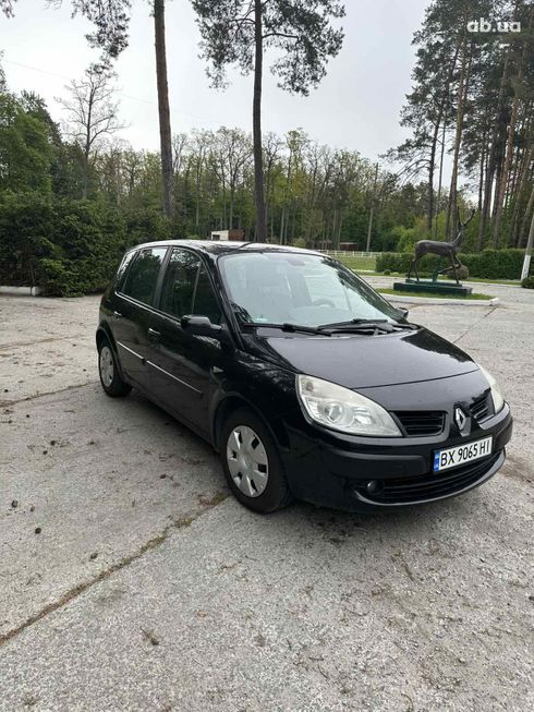 Renault Scenic 2008 черный - фото 7
