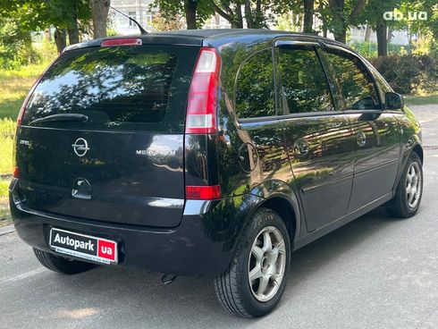 Opel Meriva 2005 черный - фото 7