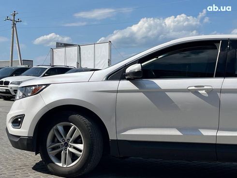 Ford Edge 2017 белый - фото 12