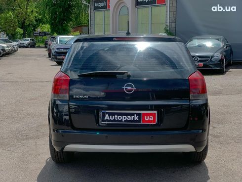 Opel Signum 2006 черный - фото 6