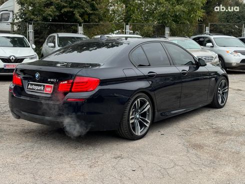 BMW 5 серия 2012 синий - фото 6