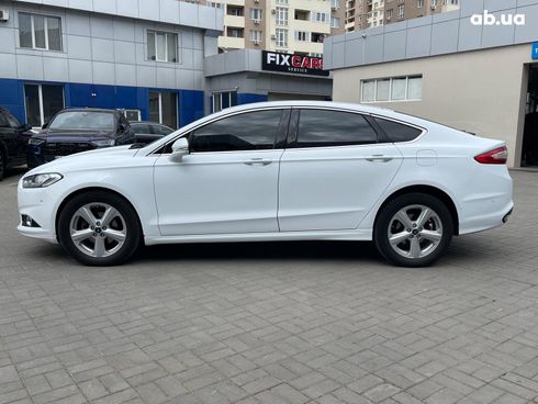 Ford Mondeo 2015 белый - фото 11