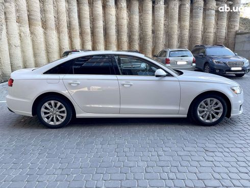 Audi A6 2015 белый - фото 8