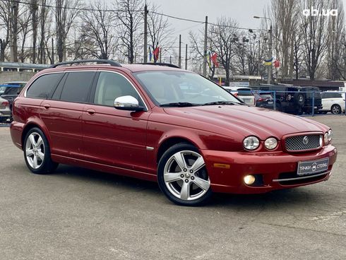 Jaguar X-Type 2008 красный - фото 3