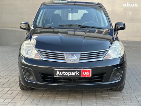 Nissan Versa 2009 черный - фото 2