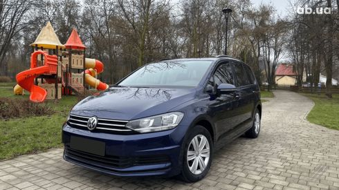 Volkswagen Touran 2017 синий - фото 2