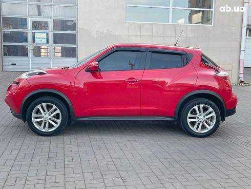 Nissan Juke 2015 красный - фото 11