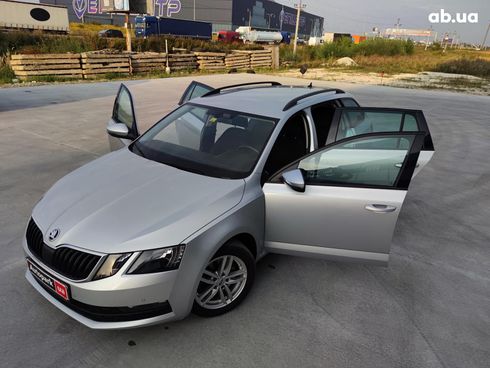 Skoda octavia a7 2017 серый - фото 16