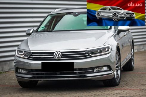 Volkswagen Passat 2016 серебристый - фото 2