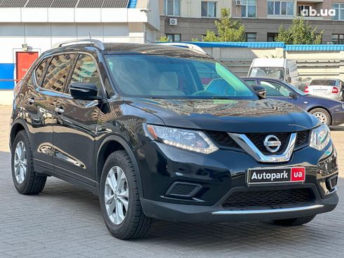 Nissan Rogue 2014 черный - фото 3