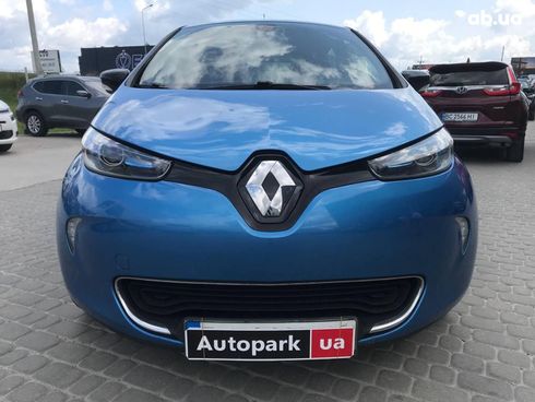 Renault Zoe 2017 синий - фото 2