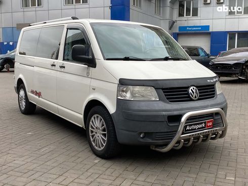 Volkswagen T5 (Transporter) 2006 белый - фото 3