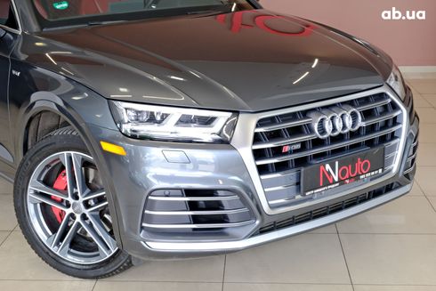 Audi SQ5 2019 серый - фото 3