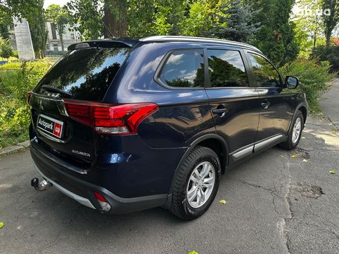 Mitsubishi Outlander 2016 синий - фото 5
