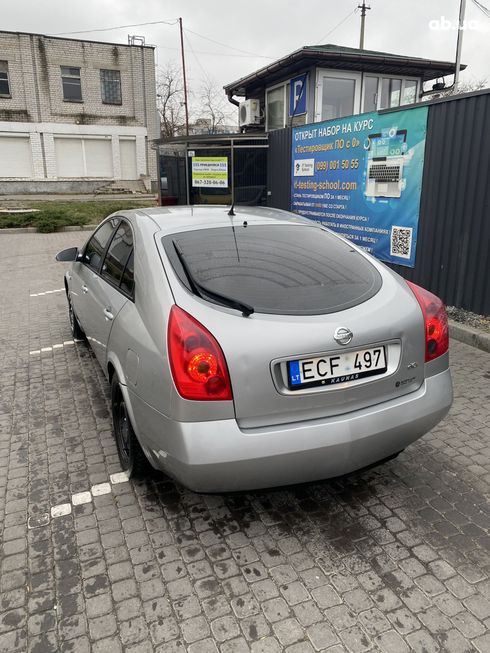 Nissan Primera 2003 серебристый - фото 2