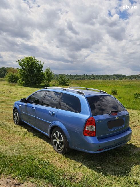 Chevrolet Nubira 2006 голубой - фото 2