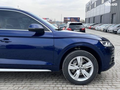 Audi Q5 2018 синий - фото 14