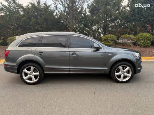 Audi Q7 2015 серый - фото 8