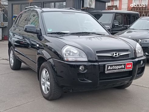 Hyundai Tucson 2008 черный - фото 3