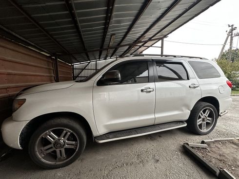 Toyota Sequoia 2008 белый - фото 5