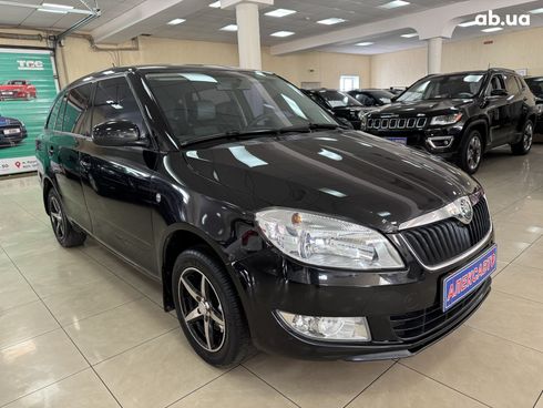Skoda Fabia 2011 черный - фото 5