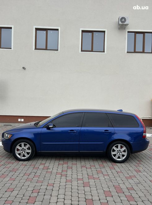 Volvo V50 2007 синий - фото 4