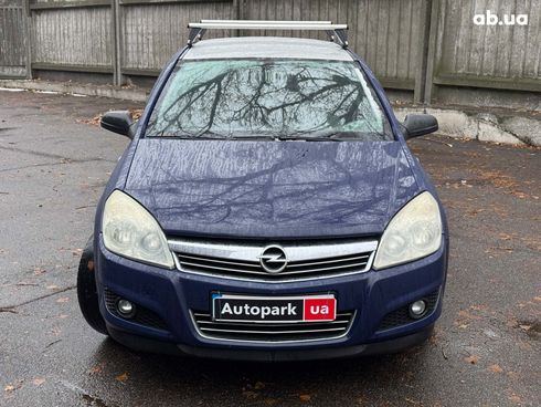 Opel Astra 2007 синий - фото 2