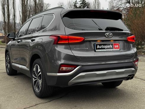 Hyundai Santa Fe 2019 серый - фото 20
