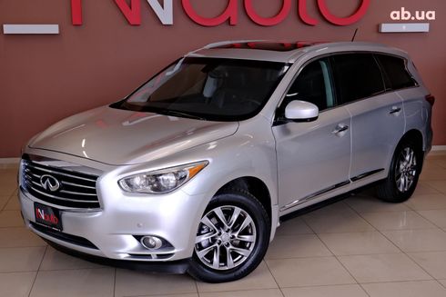 Infiniti QX60 2013 серебристый - фото 2