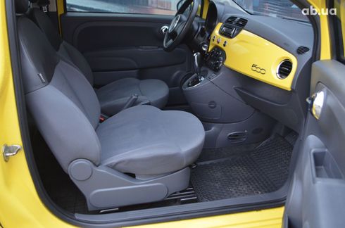 Fiat 500 2011 желтый - фото 15