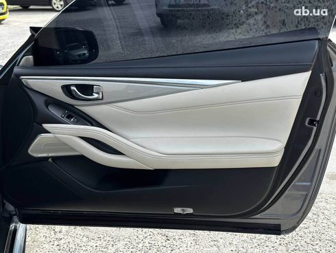 Infiniti Q60 2018 серый - фото 36
