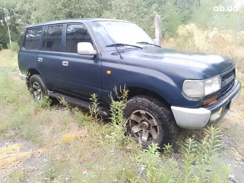 Toyota Land Cruiser 1993 синий - фото 10