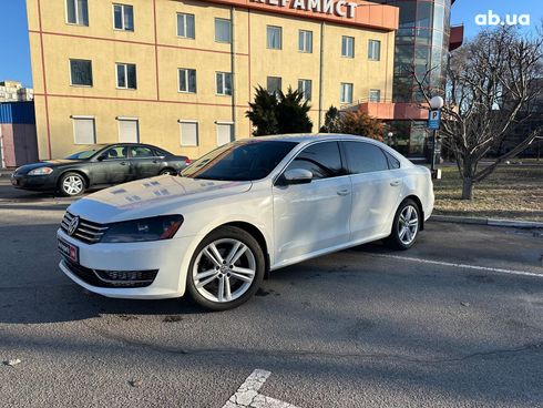 Volkswagen passat b7 2014 белый - фото 7