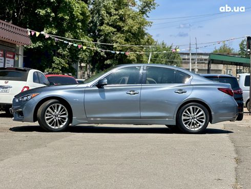 Infiniti Q50 2019 серый - фото 2